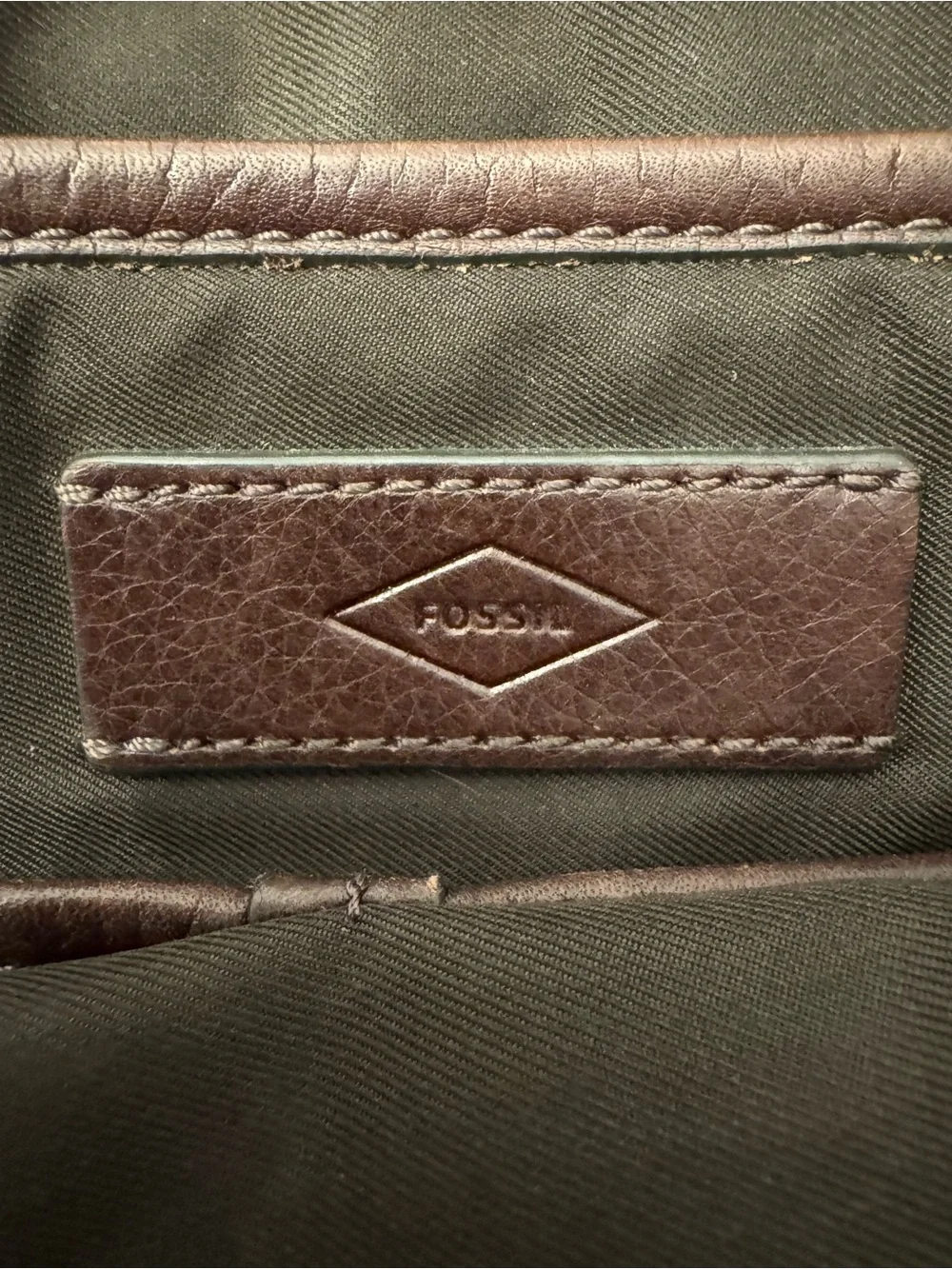 Fossil genuine buckle
